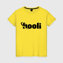 Женская футболка хлопок Силиконовая долина Hooli