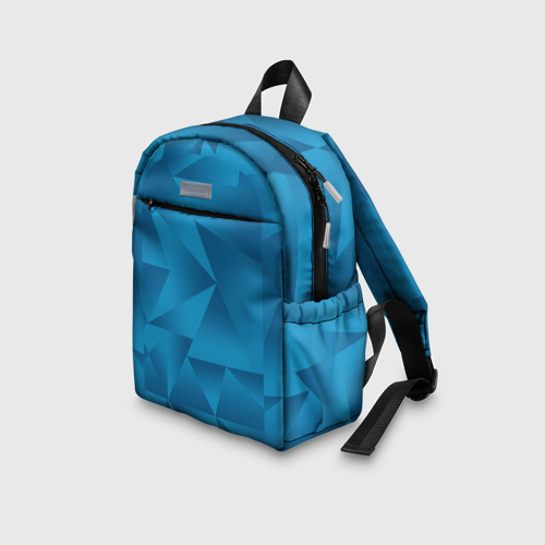 Детский рюкзак 3D с принтом FCZP home kit, вид сбоку #3