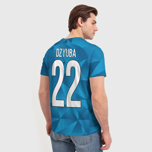 Мужская футболка 3D Dzyuba home kit 19-20, цвет 3D печать - фото 4