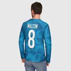 Мужской лонгслив 3D Malcom home kit 19-20 - фото 2