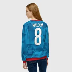 Женский свитшот 3D Malcom home kit 19-20 - фото 2