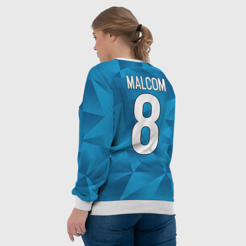 Женский свитшот 3D Malcom home kit 19-20, цвет 3D печать - фото 7