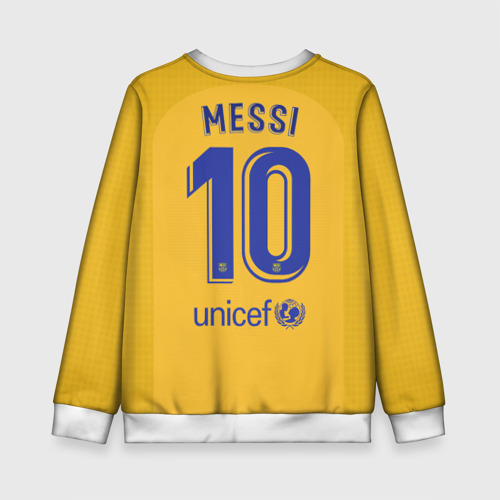 Детский свитшот 3D Messi 4-th kit 19-20 - фото 2