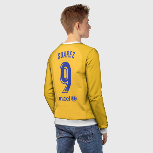 Детский свитшот 3D Suarez 4-th kit 19-20, цвет 3D печать - фото 4