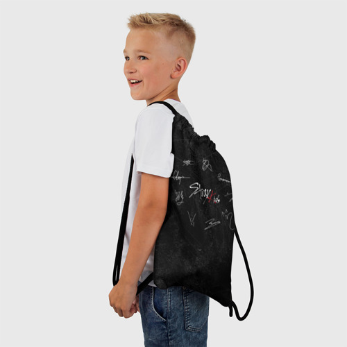 Рюкзак-мешок 3D Автографы Stray Kids - фото 3