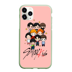 Чехол для iPhone 11 Pro матовый Stray Kids