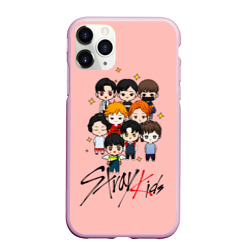 Чехол для iPhone 11 Pro Max матовый Stray Kids