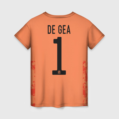 Женская футболка 3D De Gea GK EURO 2020, цвет 3D печать - фото 2