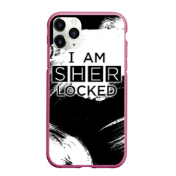 Чехол для iPhone 11 Pro Max матовый Sherlock