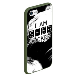 Чехол для iPhone 5/5S матовый Sherlock - фото 2