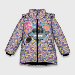 Зимняя куртка для девочек 3D Lumps
