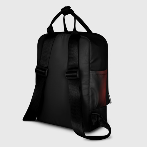 Женский рюкзак 3D с принтом Отель Хазбин Энджел даст,, вид сзади #1