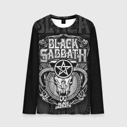 Мужской лонгслив 3D Black Sabbath