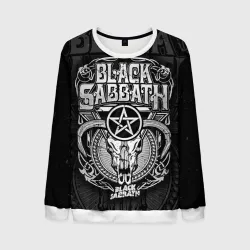 Мужской свитшот 3D Black Sabbath