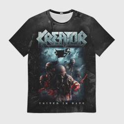 Мужская футболка 3D Kreator