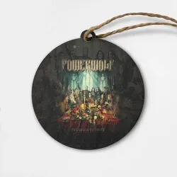 Деревянная игрушка круг Powerwolf