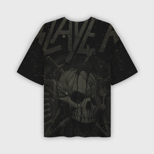 Мужская футболка oversize 3D Slayer, цвет 3D печать - фото 2
