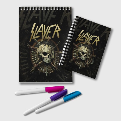 Блокнот Slayer, цвет белый