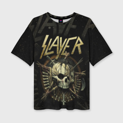 Женская футболка oversize 3D Slayer