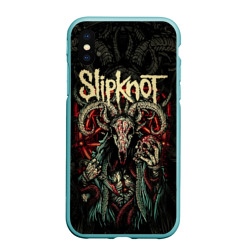 Чехол для iPhone XS Max матовый Маска Slipknot