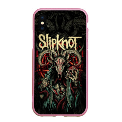 Чехол для iPhone XS Max матовый Маска Slipknot