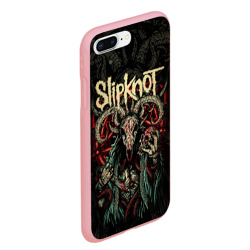Чехол для iPhone 7Plus/8 Plus матовый Маска Slipknot - фото 2