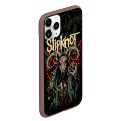 Чехол для iPhone 11 Pro Max матовый Маска Slipknot - фото 2
