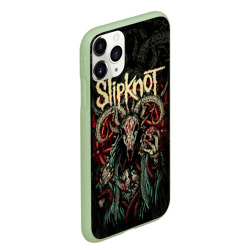 Чехол для iPhone 11 Pro Max матовый Маска Slipknot - фото 2