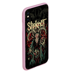 Чехол для iPhone XS Max матовый Маска Slipknot - фото 2