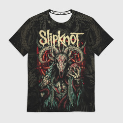 Мужская футболка 3D Маска Slipknot