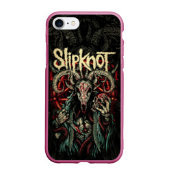 Чехол для iPhone 7/8 матовый Маска Slipknot