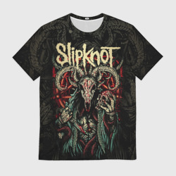 Мужская футболка 3D Маска Slipknot