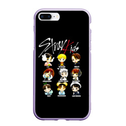 Чехол для iPhone 7Plus/8 Plus матовый Stray Kids