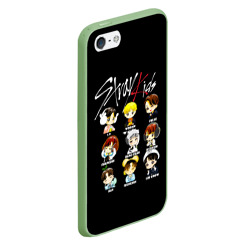 Чехол для iPhone 5/5S матовый Stray Kids - фото 2