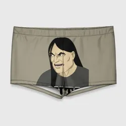 Мужские купальные плавки 3D Dethklok Nathan