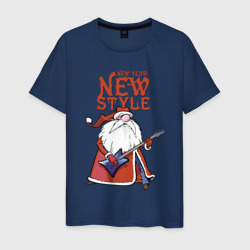 Мужская футболка хлопок New Year - new style!