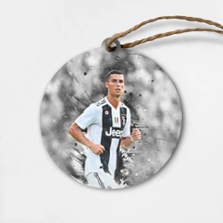 Деревянная игрушка круг Криштиану Роналду