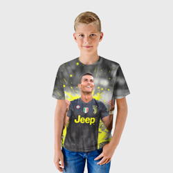 Детская футболка 3D Криштиану Роналду Juventus - фото 2