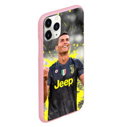 Чехол для iPhone 11 Pro матовый Криштиану Роналду Juventus - фото 2