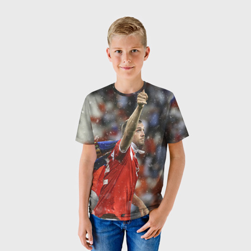 Детская футболка 3D Артем Дзюба, цвет 3D печать - фото 3