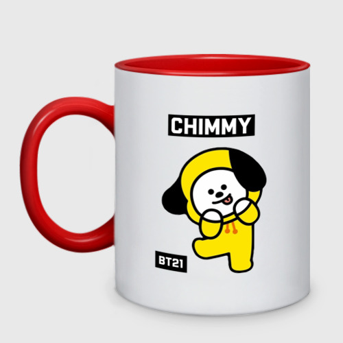 Кружка двухцветная Chimmy BT21