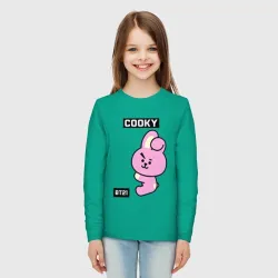 Детский лонгслив хлопок Cooky BT21 - фото 2