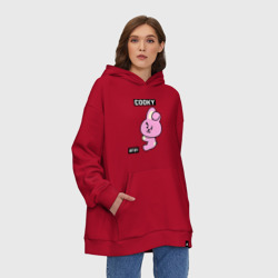 Худи SuperOversize хлопок Cooky BT21 - фото 2