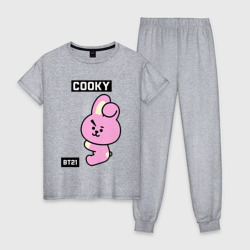 Женская пижама хлопок Cooky BT21