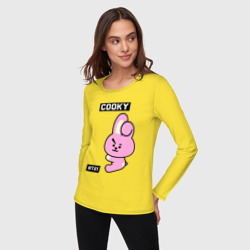 Женский лонгслив хлопок Cooky BT21 - фото 2