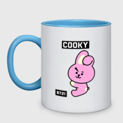 Кружка двухцветная Cooky BT21