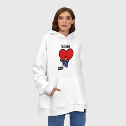 Худи SuperOversize хлопок Tata BT21 - фото 2