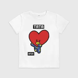 Детская футболка хлопок Tata BT21