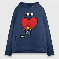 Женское худи Oversize хлопок Tata BT21