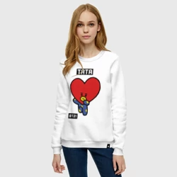 Женский свитшот хлопок Tata BT21 - фото 2